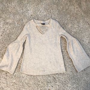 Long sleeve sweater top